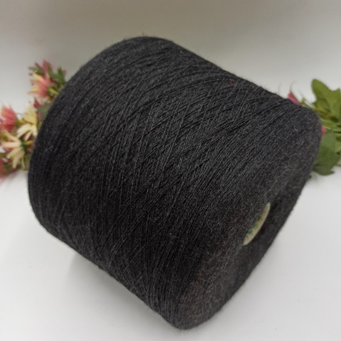 Полумеринос Графит 2 50% меринос, 50% акрил