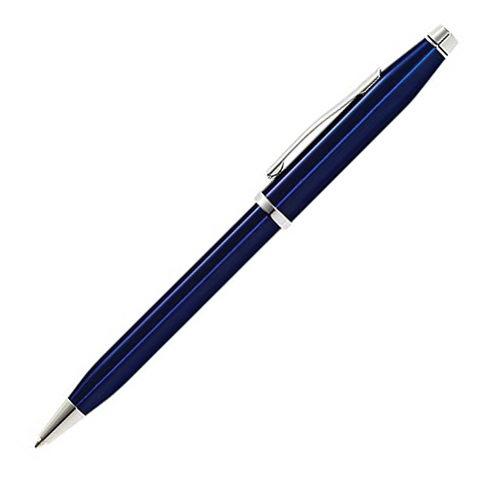 Cross Century II - Blue lacquer, шариковая ручка, M