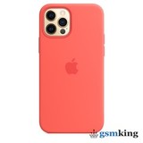 Apple Silicone Case with MagSafe iPhone 12 | 12 Pro Pink Citrus «Розовый цитрус» MHL03ZM/A