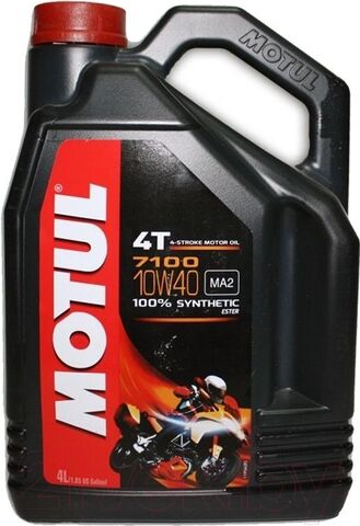Моторное масло синтетическое Motul 7100 4T 10W-40 4L