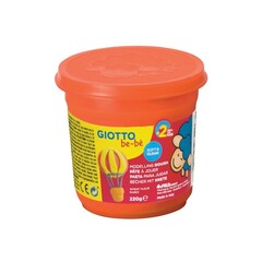 Пластилин Паста для моделирования Giotto Be-Bé 220 гр Апельсин