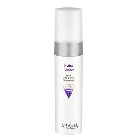Тоник интенсивное увлажнение Hydra Perfect, 250 мл, ARAVIA Professional
