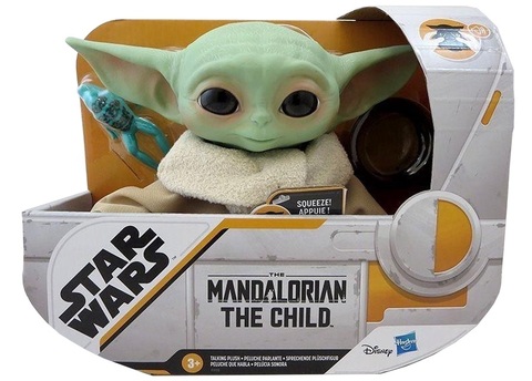Звездные войны Мандалорец игрушка мягкая говорящая Малыш