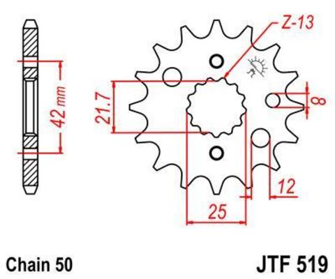 Звезда ведущая JTF519 16