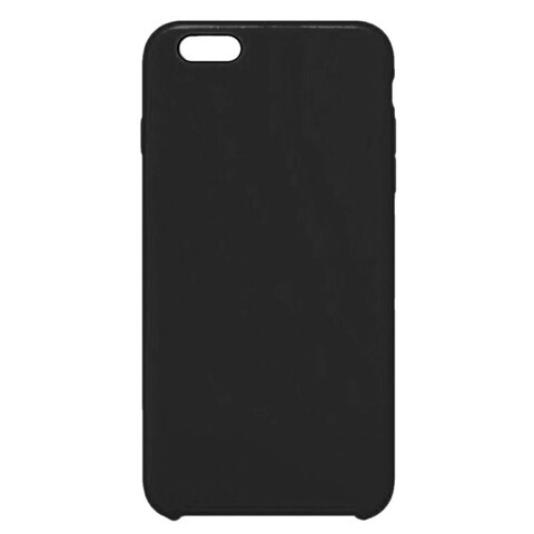 Силиконовый чехол Silicon Case WS для iPhone 6, 6s (Черный)