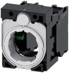 Держатель для 3-х модулей, пластик, SIEMENS 3SU1500-1AA10-1NA0