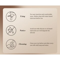 Силиконовая анальная пробка Liz от Drywell