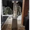 Уличный газовый обогреватель WWT 13I Stainless steel mini 1.8m + Чехол