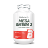 Мега Омега-3, Mega Omega-3, BioTechUSA, 180 желатиновых капсул 1