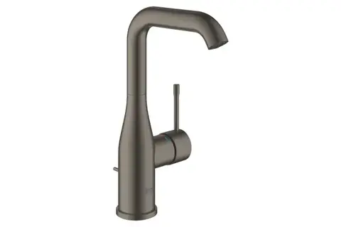GROHE Essence 24174AL1 Смеситель для раковины с донным клапаном, L-Size, темный графит матовый