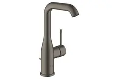 GROHE Essence 24174AL1 Смеситель для раковины с донным клапаном, L-Size, темный графит матовый фото
