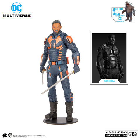 Фигурка McFarlane Toys DC: Bloodsport Unmasked (The Suicide Squad)