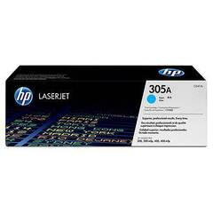 Картридж HP CE411A (HP 305A) для принтеров HP LaserJet Pro color M351a, M375nw, M451dn, M451dw, M451nw, MFP M475dn, M475dw (голубой, 2600 стр.)