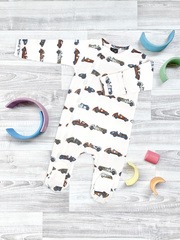Комбинезон Mjölk Sleep and Play Retro Cars