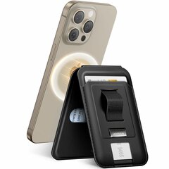 Чехол-бумажник UGREEN LP837 (45166) Magnetic Wallet with Stand & Phone Grip, черный