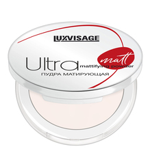 LuxVisage Пудра матирующая LUXVISAGE Ultra matt, тон 101 porcelain
