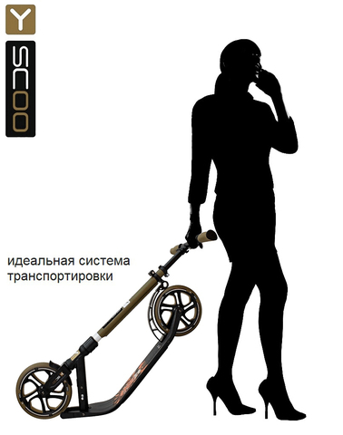 Двухколесный самокат Y-scoo 250 ONE & ONE