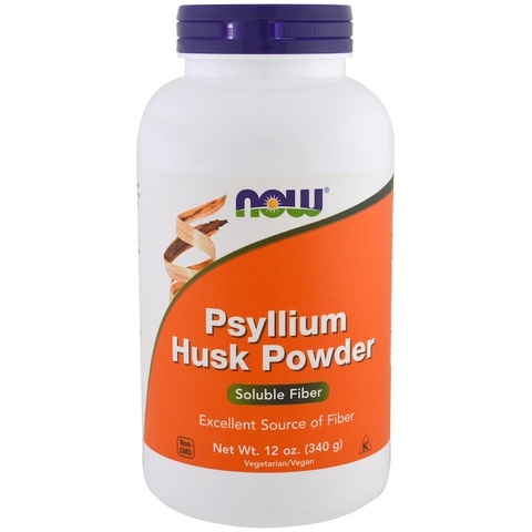 Now Foods, Порошок шелухи подорожника, 340 г (12 унций)