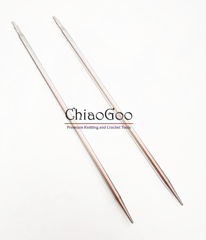 спицы съёмные 10 см 8 мм, металл, ChiaoGoo