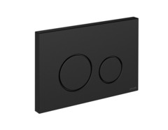 Cersanit 63525 Кнопка TWINS для LINK PRO/VECTOR/LINK/HI-TEC пластик черный матовый фото
