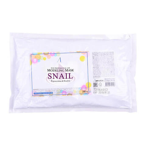 Anskin Original Snail Modeling Mask Маска альгинатная с муцином улитки