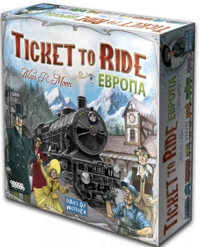 Настольная игра Ticket to Ride: Европа – купить за 3990 руб | Чук и Гик ...