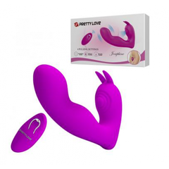 Вибромассажер для точки G с пульсацией и пультом ДУ