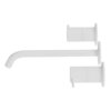 Cezares LEAF-BLI3L-20-L-01-W0 LEAF-BLI3L-20-L-01-W0 Смеситель для раковины встраиваемый на три отверстия, длина излива 20 см, исполнение Хром