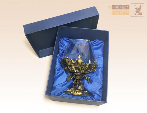 коробка для бокала - Коньяк