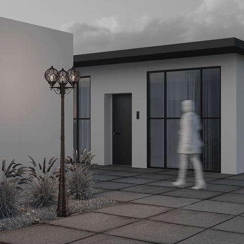 Ландшафтный светильник Maytoni Via O023FL-03G