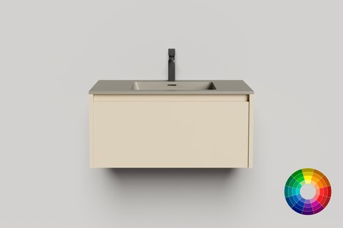 Salini 27D108ON Подвесная тумба Domino 800, эмаль, Onda Plus, гладкий фасад