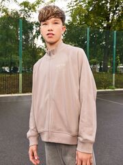 Толстовка на молнии для мальчика Next E43-863, Песочный