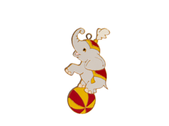 Новогодняя игрушка Слон на шаре