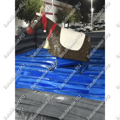 Бык для аттракциона родео "Рождественский Олень Родео"