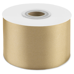 Лента Атласная (5см*22,85м) Золото.