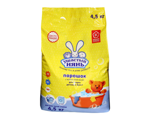 Стир.порошок Ушастый нянь 4,5кг