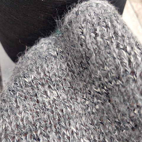 Смотка с кидмохером и хлопком 300 серый