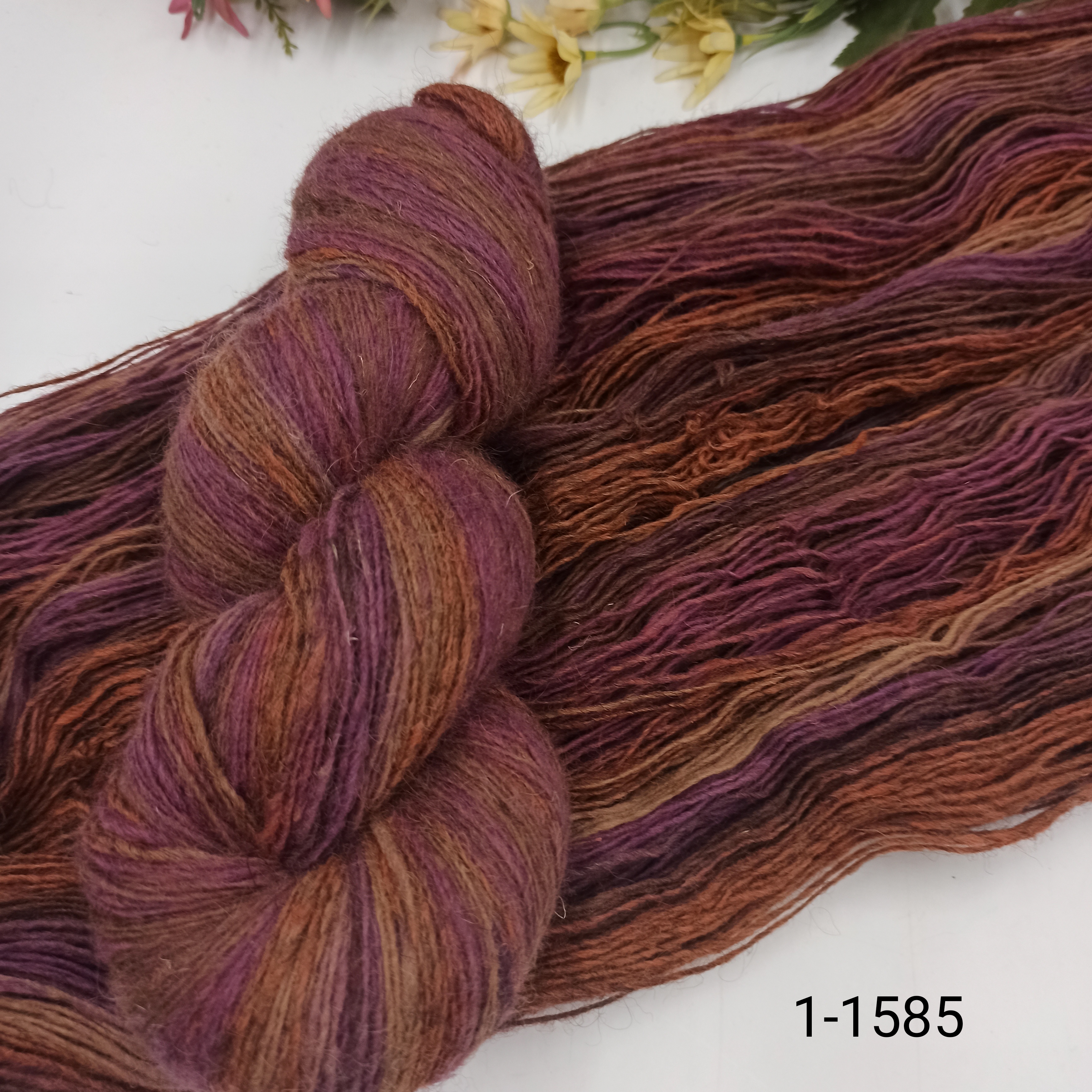 Дундага 6/1 шерсть секционного окрашивания 01-1585 420м/100гр