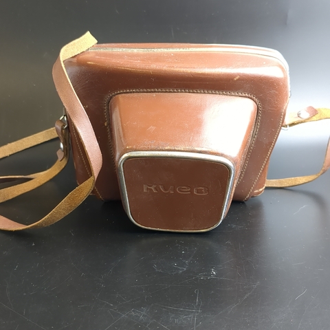 №8 Фотоаппарат "Киев 4" с объективом "Юпитер 8-М" в оригинальном футляре, металл, Киевский завод "Арсенал", СССР, 1957-1979 гг.