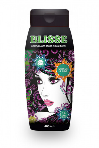 BLISSE шампунь сила и блеск 0.400