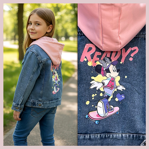 Куртка джинсовая д (5-9) 260106-L1024