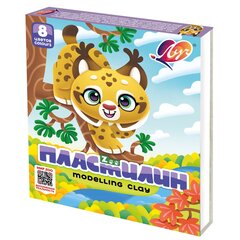
          Пластилин Луч, 8 цветов, "Zoo", 120 гр., без стека, картонная упаковка
