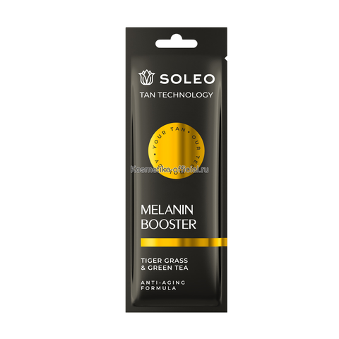 Ускоритель загара с тигровой травой и зеленым чаем Soleo Melanin Booster, Soleo, 15 мл