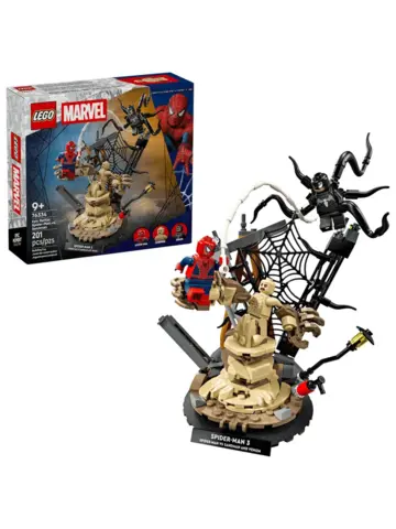 Конструктор Marvel 76334 Человек-паук и Песочный человек