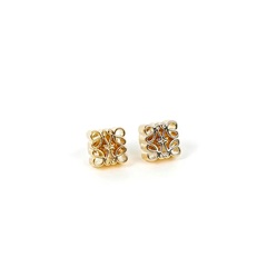 Серьги СНЕЖИНКА gold
