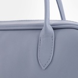 Сумка Саломея 2042 гладкий серо-голубой