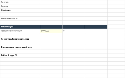 Бизнес-план с финансовой моделью — p1_financials
