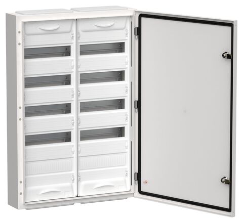 TITAN 5 Корпус мет. ЩРн-120 (2х60) 835х570х140 IP54 бел IEK