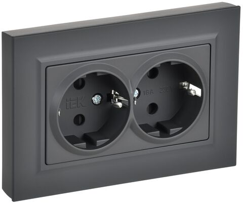 BRITE Роз. 2-я с з/к/ш пл 16А в сб. РСшПл12-3-БрГ граф. IEK