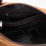 Сумка Саломея 110 эко-замша миндаль